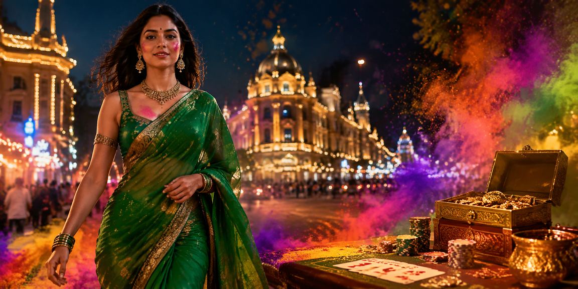 Colorful gaming cards on table, popular for Teen Patti and Rummy in India